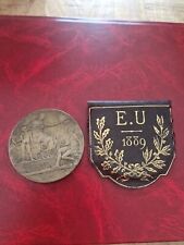 Médaille pochette exposition d'occasion  La Fare-les-Oliviers