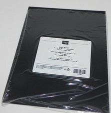 LOTE DE PAPEL CARTÃO BÁSICO PRETO 80 LB STAMPIN UP 8,5 X 11 8 FOLHAS comprar usado  Enviando para Brazil
