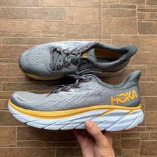 Tênis de corrida Hoka One One Clifton masculino tamanho 8 EUA 13 D Reino Unido 12,5 GBMS 1119393 comprar usado  Enviando para Brazil
