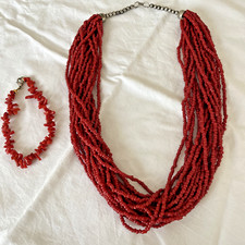 Bijoux parure corail d'occasion  Gardanne