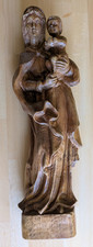 Heiligenfigur madonna maria gebraucht kaufen  Linz
