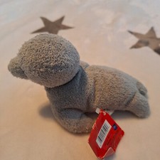 Mini saco de feijão 5" Russ Luv animais de estimação selo ondas pelúcia 5" cinza mar bicho de pelúcia com etiqueta comprar usado  Enviando para Brazil