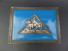 Antique pewter cigarette for sale  UK