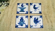 Vintage piastrelle decorative usato  Castell Alfero