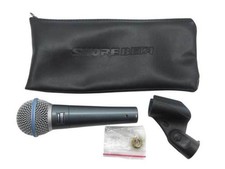 Microfone Shure Beta 58A Sure Vocal dinâmico Kagoshima Store comprar usado  Enviando para Brazil