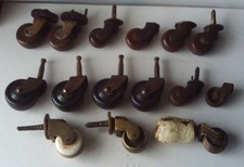 Antique castors wheels for sale  EXMOUTH
