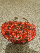 Vintage glass beaded for sale  RYDE