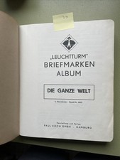 Leuchtturm album alt gebraucht kaufen  Hamburg