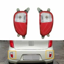 Par de refletor de lâmpada de neblina traseira para-choque traseiro para Kia Picanto manhã 2012-2015 comprar usado  Enviando para Brazil