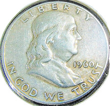 1960 half dollar for sale  HUNTINGDON