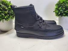 Bota POLO Ralph Lauren Ranger Média Couro Preto/Nylon Balístico Masculina 10 ⚫ Nova Sem etiquetas, usado comprar usado  Enviando para Brazil