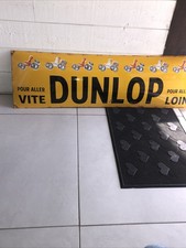 Plaque émaillée dunlop d'occasion  Saint-Germer-de-Fly