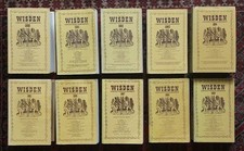 1980s wisden cricket for sale  BURNLEY