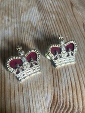 Crown pin badge for sale  WESTBURY