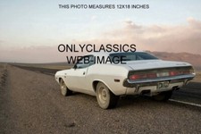 FOTO HOT ROD MUSCLE CAR "PONTO DE FUGA" 1970 DODGE CHALLENGE R/T 440 12X18 comprar usado  Enviando para Brazil