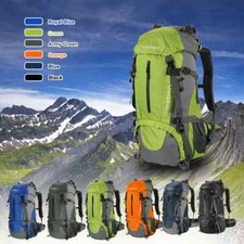 Usado, Mochila de caminhada resistente à água 50L mochila esportiva ao ar livre bolsa de viagem acampamento comprar usado  Enviando para Brazil
