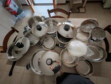 Batteria pentole acciaio usato  Sant Ilario d'Enza