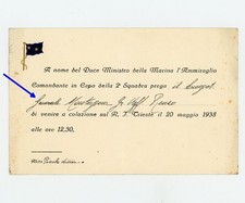 Fascismo invito incrociatore usato  Milano