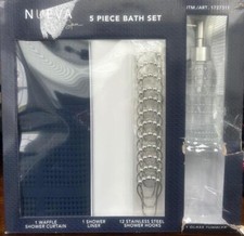 Conjunto de banho Nueva Spa 4 peças novo com etiquetas.  Azul, usado comprar usado  Enviando para Brazil