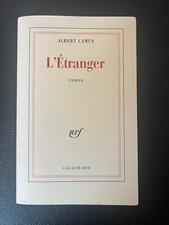 Albert camus étranger d'occasion  Divonne-les-Bains