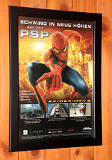 Spider-Man 2 PSP PS2 Xbox raro promocional pequeno pôster/página de anúncio emoldurada comprar usado  Enviando para Brazil