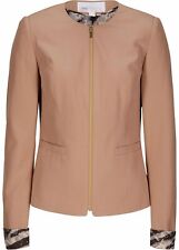 Rundhals blazer camel gebraucht kaufen  Deutschland