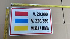 Cartello segnaletica lamiera usato  Gorizia