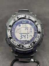 Usado, CASIO PROTREK PRG-250 bússola sensor solar resistente preto, barômetro, altímetro. comprar usado  Enviando para Brazil