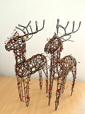 Christmas reindeer decorations for sale  CHELTENHAM