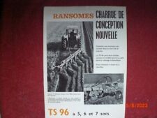 Ransome board plough d'occasion  Expédié en Belgium