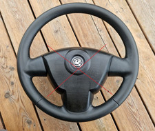 Volante Opel Movano 2 II NUOVO IN PELLE modello completamente nero 2003-2010, usado comprar usado  Enviando para Brazil