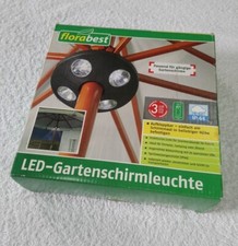 Led gartenschirmleuchte florab gebraucht kaufen  Bunde