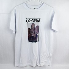 Usado, Camiseta Vapor Apparel Hadley Branca Gráfica Tamanho M - Usado, Manchas Fracas comprar usado  Enviando para Brazil