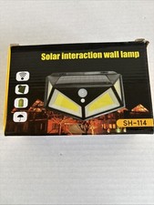 Solar powered wall for sale  SALTBURN-BY-THE-SEA