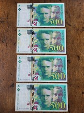 Lot billets 500 d'occasion  Landrecies