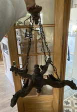 Ancien lustre suspension d'occasion  Gommegnies