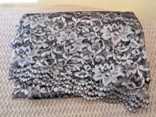 Black silver lace for sale  EXETER