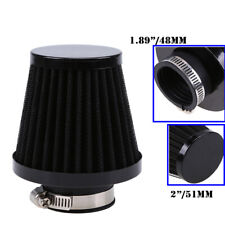 Filtro seco de substituição cone de entrada de ar frio alto fluxo desempenho preto 48 mm comprar usado  Enviando para Brazil