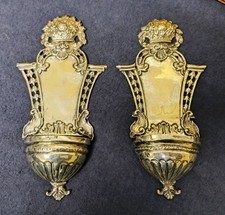 Coppia acquasantiere argento usato  Treviso