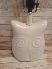 Ceramic white owl for sale  Lawrenceville