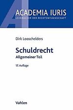 Schuldrecht allgemeiner teil gebraucht kaufen  Berlin