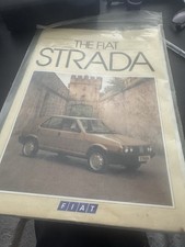 Fiat strada brochure for sale  SWANSEA