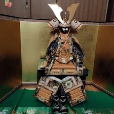Usado, CONJUNTO DE ARMADURA SAMURAI JAPONESA VINTAGE 40 Anos COM CAIXA ORIGINAL do Japão comprar usado  Enviando para Brazil