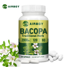 Bacopa Monnieri 2000mg - Nootropowy wzmacniacz mózgu, wzmacniacz koncentracji pamięci na sprzedaż  Wysyłka do Poland