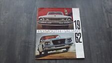 Brochure catalogue plymouth d'occasion  Vaison-la-Romaine