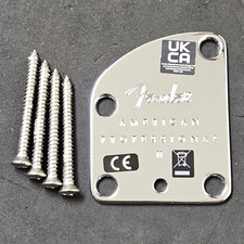Guitarra 2023 Fender American Professional II EUA Chrome NECK PLATE Strat Tele comprar usado  Enviando para Brazil