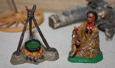 Indianer sitzend lagerfeuer gebraucht kaufen  Sömmerda