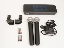 Sistema vocal sem fio Shure BLX288/PG58 com transmissores portáteis PG58 comprar usado  Enviando para Brazil