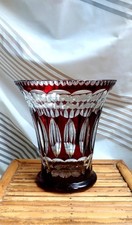 Vase cristal rouge d'occasion  Paris VIII