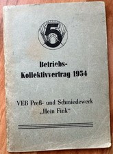 Ddr betriebskollektivvertrag 1 gebraucht kaufen  Fürstenwalde/Spree